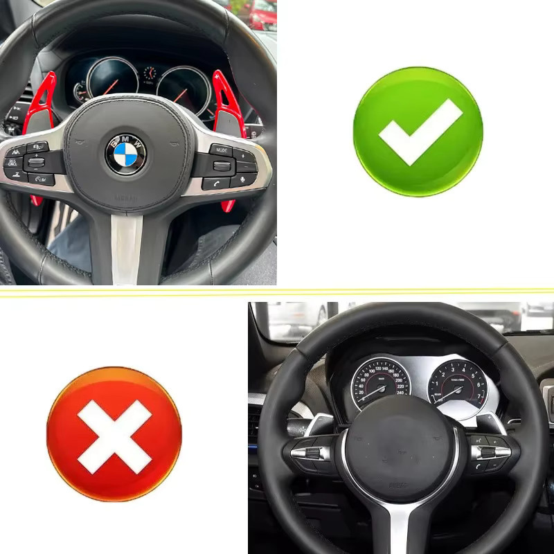Paddle Shift für BMW 1/2/3/5/6/7 Serie, GC GT Touring, F40 F44 F90 G01 G02 G20 G21 G30 G31 G32 G11 G12 xDrive, Lenkrad DSG - Bild 3