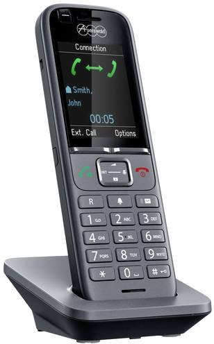 Auerswald COMfortel M-710 DECT Mobilteil mit Hands-free Funktion in Grau - Bild 1