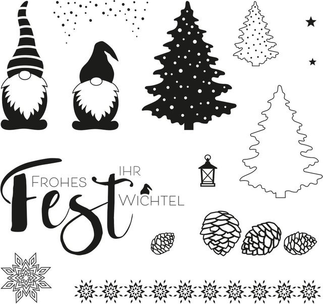 Clear Stamps Wichtelweihnacht - Bild 1