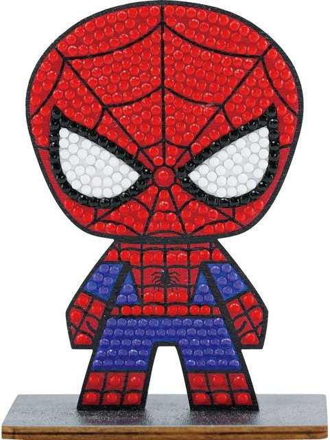 Marvel Spiderman Diamond Painting Crystal Art Buddy, ab 6 Jahren - Bild 1
