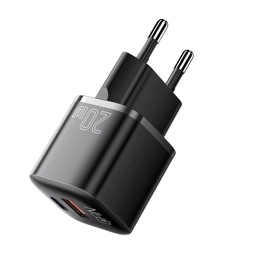 Essager 20W GaN USB Typ C Ladegerät mit PD und QC 3.0 Schnellladung in Schwarz - Bild 5