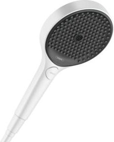 Hansgrohe Handbrause Rainfinity 130 in Mattweiß mit 3 Strahlarten und Anti-Kalk-Funktion - Bild 1