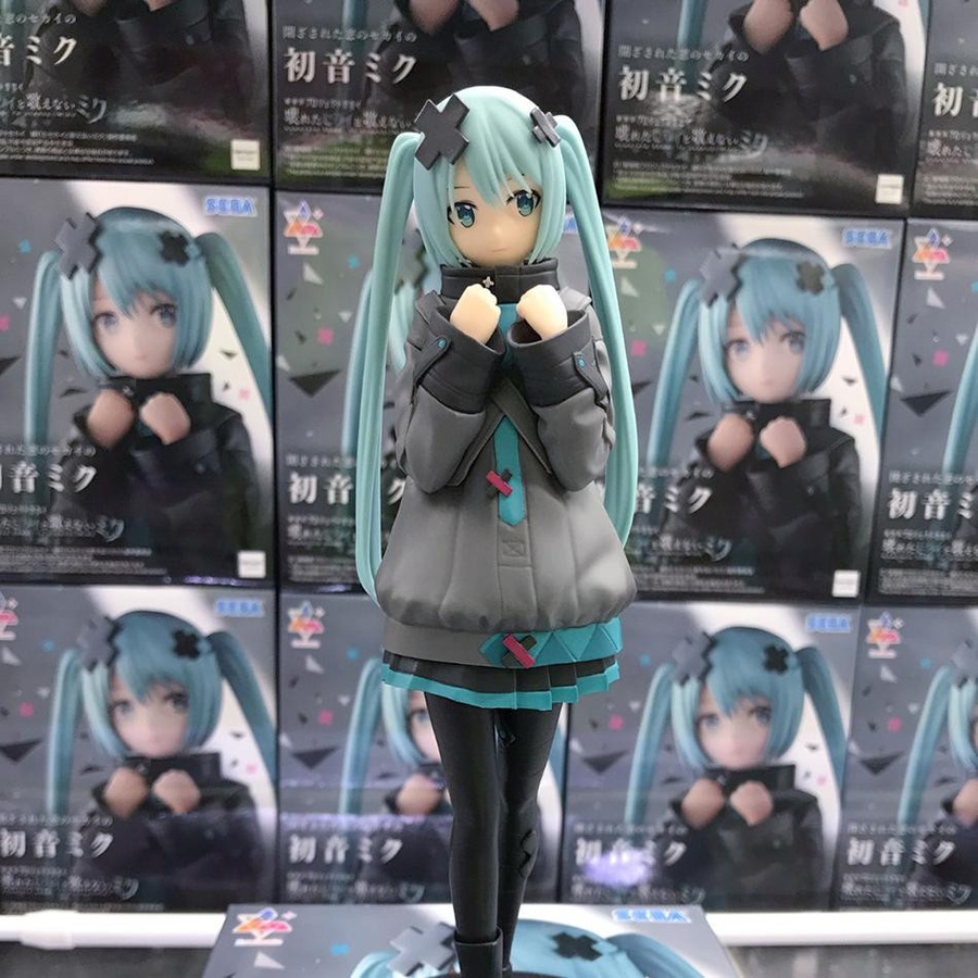 Fashnics Hatsune Miku Puppe Modell Cartoon Niedlich Tischdekoration - Bild 2