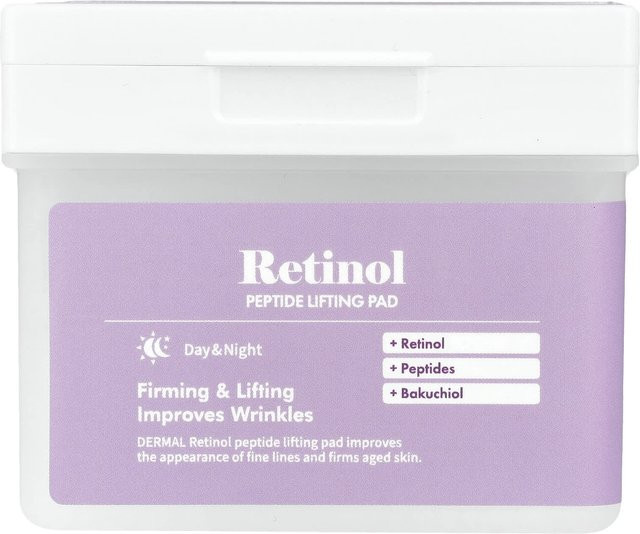 K dress beauty Retinol-Peptid-Lifting-Pad, 120 Stück, für reife Haut - Bild 1