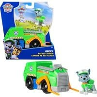 Paw Patrol Spin Master Recycling-Truck in Grün mit Rocky Spielfigur - Bild 1