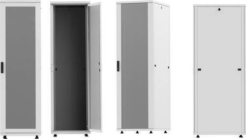 Intellinet 19 Zoll Serverschrank Basic Line, grau, B: 600 cm, H: 203,3 cm, T: 100 cm - Bild 1