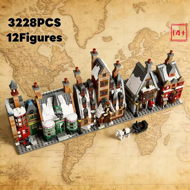 LEGO Harry Potter Hogsmeade, Baustein-Set, 3.228 Teile, ab 14 Jahren - Bild 3