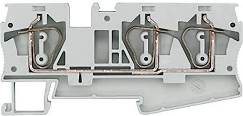 Siemens Durchgangsklemme 8.2mm mit Federzuganschluss in Grau 8WH20030AH00 - Bild 1