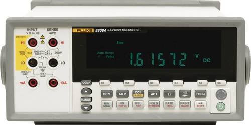 Fluke Calibration 8808A/TL Tisch-Multimeter digital CAT I 1000 V, CAT II 600V in Grau mit 200000 Counts - Bild 1
