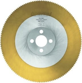 STARK Metallkreissägeblatt HSS mit TiN-Beschichtung, Durchmesser: 315 mm, Breite: 2,5 mm, Bohrung: 32 mm, Zähnezahl: 120, Farbe: Gold - Bild 1
