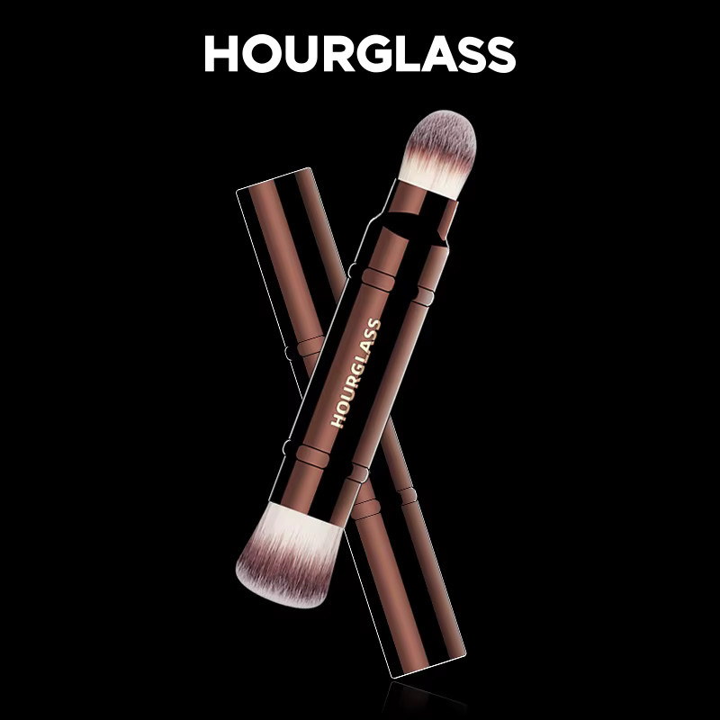 Hourglass Sanduhr-Make-up-Pinsel Nr. 15, doppelseitiger Teintpinsel, Unisex - Bild 2