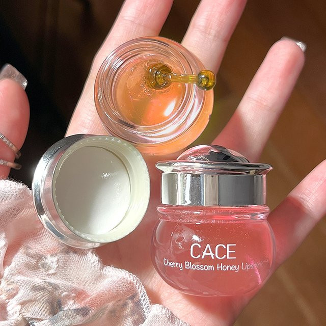 CACE Honig-Kirsch Lippenöl, Klar, Glänzend - Bild 1