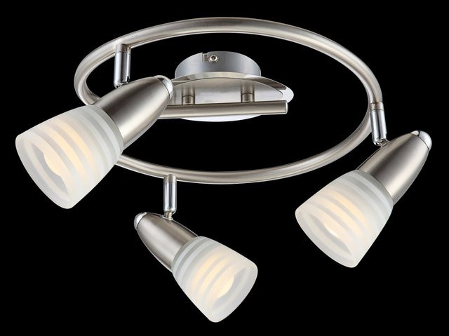 Globo LED-Spot Caleb 3er Set in Weiß mit warmweißem Licht und E14 Fassung - Bild 1