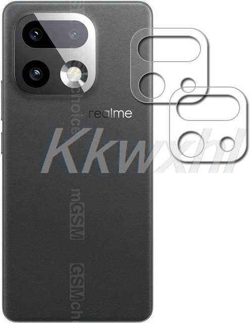 2er-Set gehärtetes Glas Kameraobjektivschutzfolie für Realme 16 Pro+ in Transparent - Bild 1