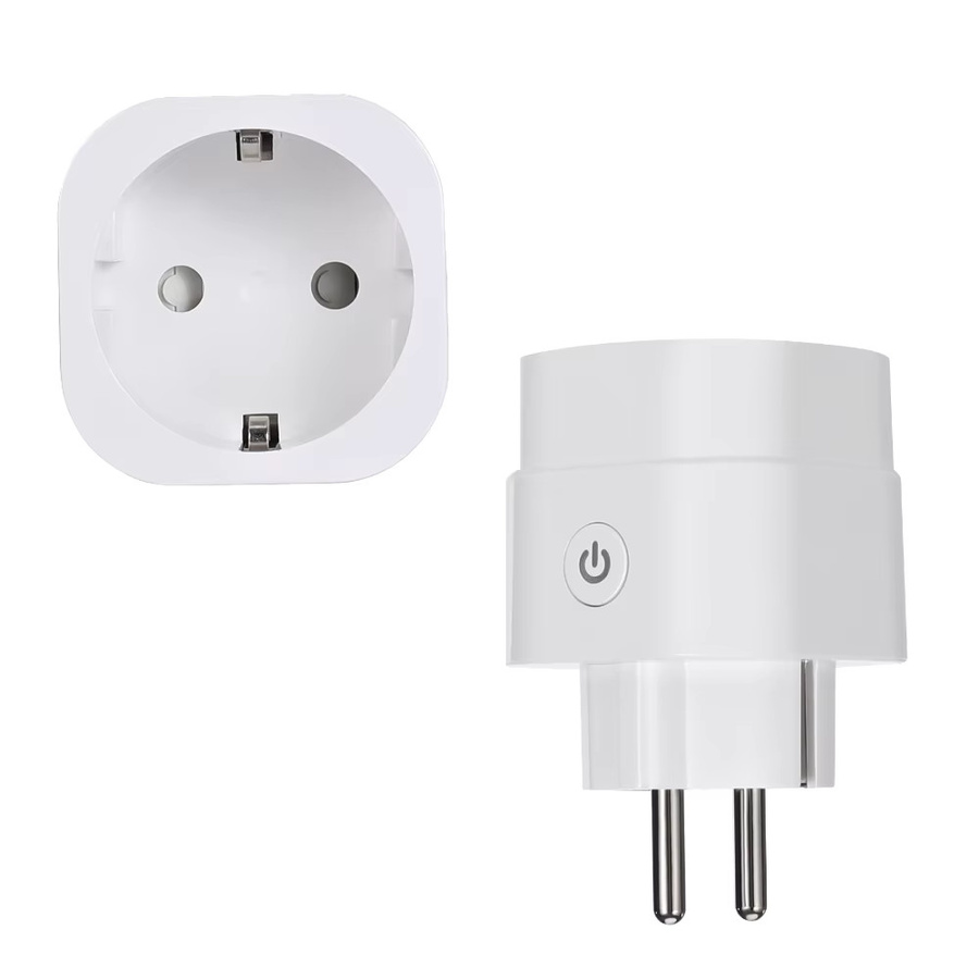 IoTorero Smart Plug für ESPHome und Home Assistant mit Verbrauchsüberwachung, 16 A, EU-Stecker, Weiß - Bild 2