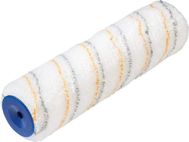 LUX-TOOLS Dispersionswalze Polymix in Gold-Grau-Gestreift mit einer Breite von 25 cm - Bild 1