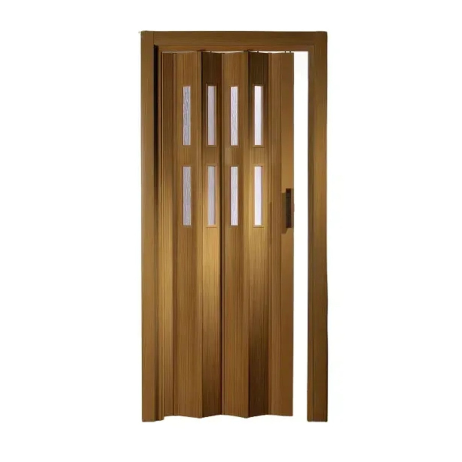 Forte Premium Kunststoff Falttür Luciana mit 2 Fenstern in Buche, B: 88,5 cm, H: 202 cm - Bild 3