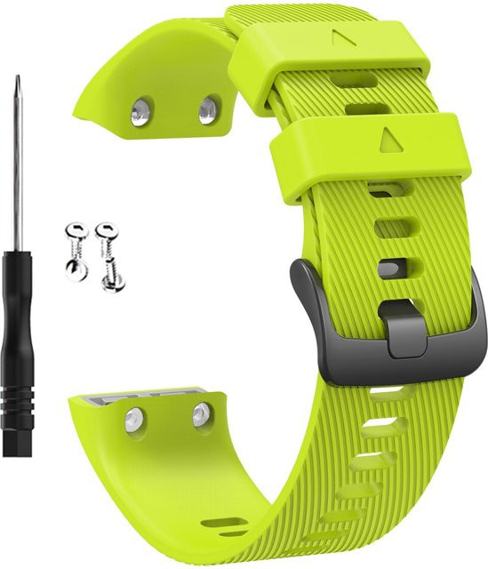 Uhrenarmband Silikon, Garmin Forerunner 35, grasgrün, Unisex - Bild 1
