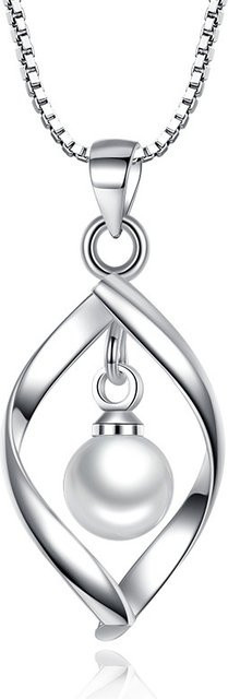 SAIYE Halskette 925 Silber, Perle, Damen - Bild 1