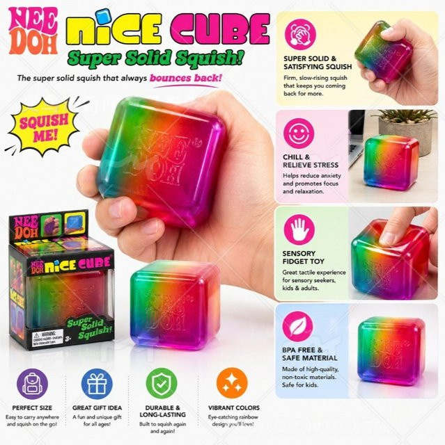 Needoh Malt Sugar Squishy, Stressabbau-Spielzeug - Bild 1