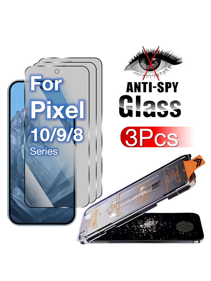 Displayschutzfolie aus gehärtetem Glas für Google Pixel 9 Pro XL 9 8 7 6 transparent - Bild 7