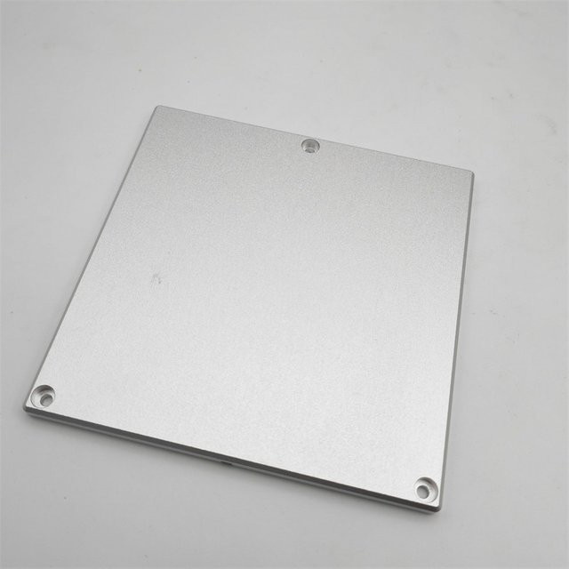 Funssor Rook MK1 2020 CNC-gefräste Aluminium-Bauplatte in Silber für FDM 3D-Drucker, kompatibel mit Creality Ender 3, Ender 3S und Ender - Bild 1