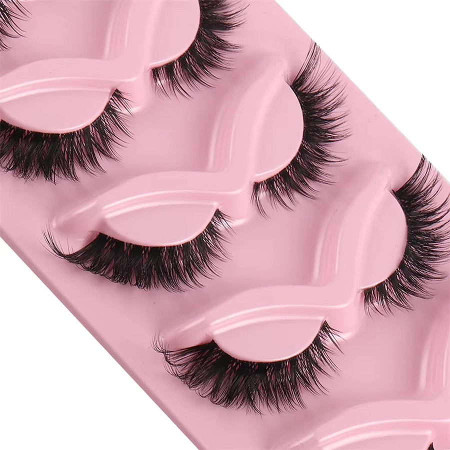 BLL.cf Falsche Wimpern, Black, Natürlich, Unisex - Bild 3