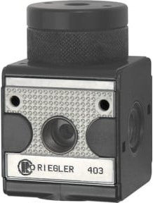 Riegler Druckregler pneumatisch ferngesteuert multifix BG 3 G 1/2 Schwarz - Bild 1