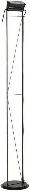 Lumina Opus Terra Stehleuchte Schwarz dimmbar aus Metall für Wohnzimmer und Home Office - Bild 1