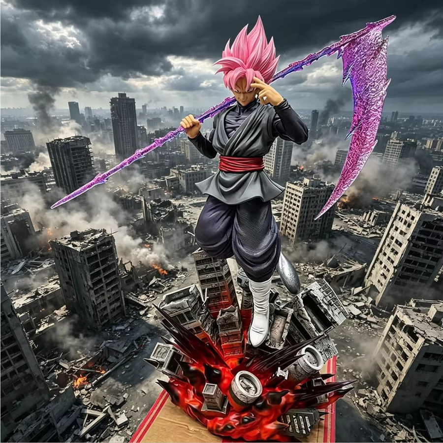 Bandai Dragon Ball Goku Black Zamasu, Anime Figur, PVC-Statue - Bild 2