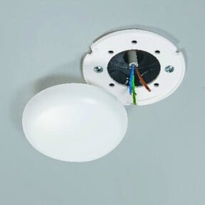 Heidemann Deckenverteilerdose rund in Weiß, Durchmesser: 100 mm, Höhe: 22 mm - Bild 1
