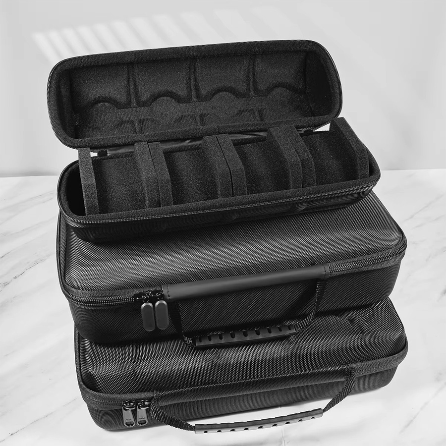 CAOWTAN Uhren-Aufbewahrungsbox, EVA, Schwarz, Unisex - Bild 3