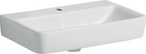 Geberit Waschtisch Renova Compact aus Keramik in Weiß, rechteckig, ohne Überlauf, Breite: 60 cm - Bild 1
