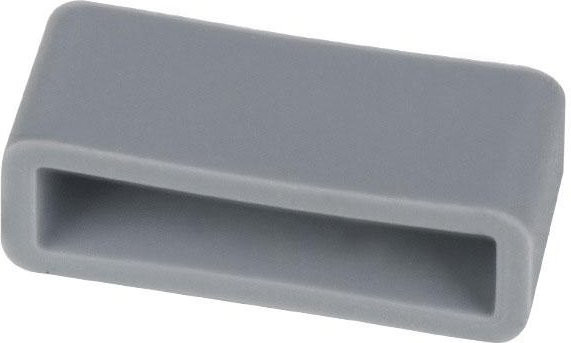 Uhrenarmband-Reifen Silikon, Weiß, 12 mm, Unisex - Bild 1