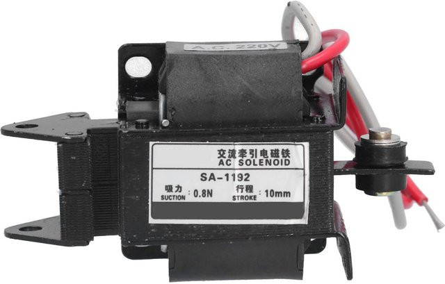 BERM AC-Solenoid-Elektromagnet Traktion Push-Pull-Elektromagnet Schwarz AC220 V - Bild 1