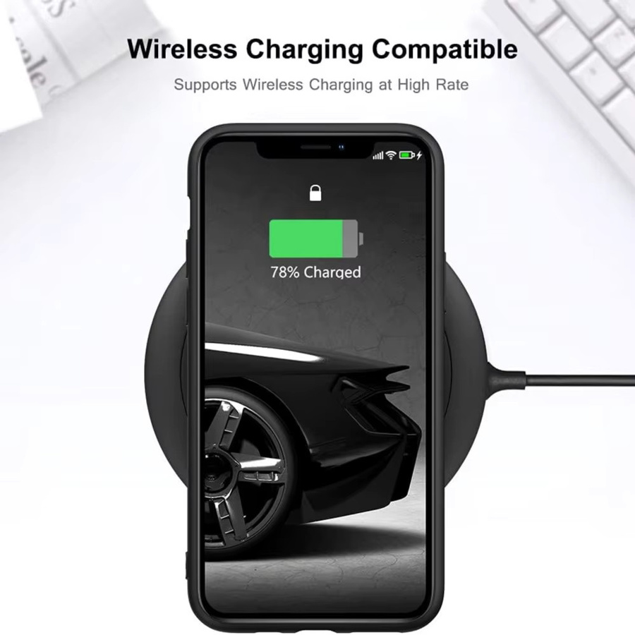 Ricestate Silikon Handyhülle für iPhone Modelle in Schwarz - Bild 3