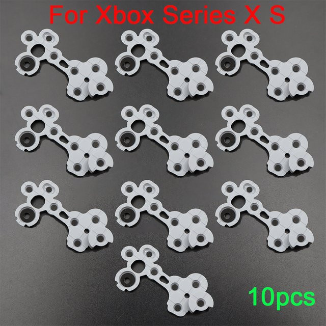 TingDong Leitfähige Gummi-Tastenkontaktpads als Ersatz für Xbox Series X S Controller zur Reparatur - Bild 1