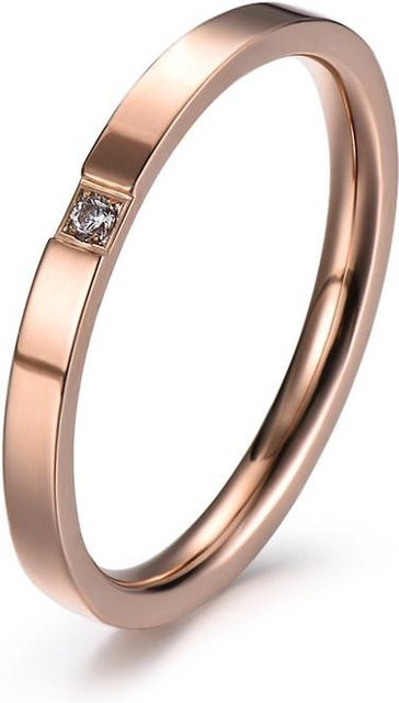 KaiTingu Jewelry Kupferring, Bicolor, Kristall, Damen - Bild 1