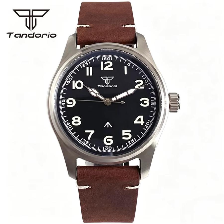 Tandorio Taucheruhr, Quarz, Edelstahl, 39 mm, Herren, Saphirglas - Bild 1