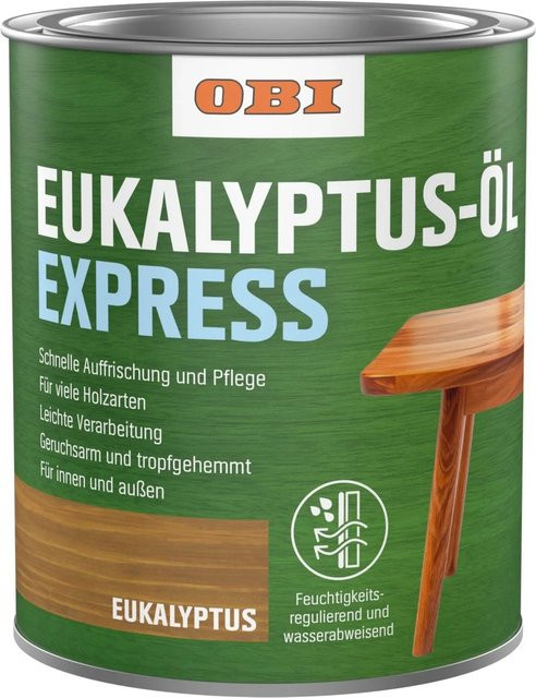 OBI Eukalyptus-Öl Express, natürlich und wasserabweisend, 750 ml - Bild 1