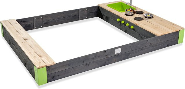 Exit Holzsandkasten Aksent B: 200 cm, T: 140 cm - Bild 1