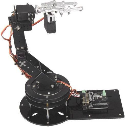 Joy-it Roboterarm Bausatz, Roboter, Metall, Kunststoff - Bild 1