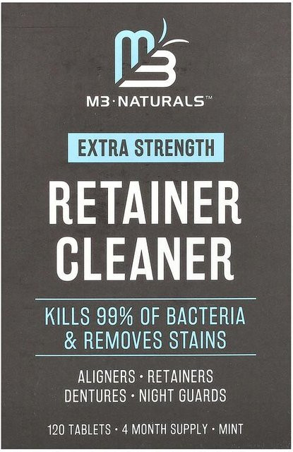 Rworld Wellness Retainer-Reiniger, Minze, 120 Tabletten - Bild 1
