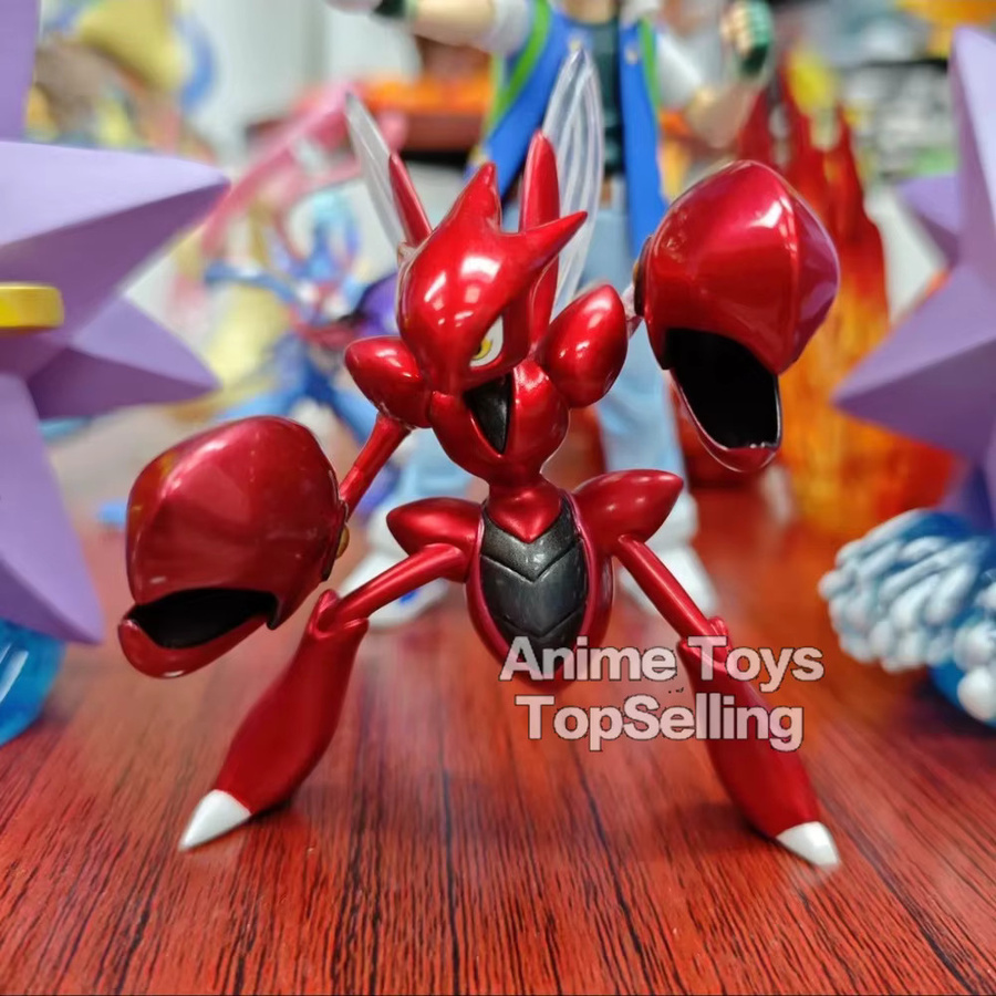 Potdemiel Pokémon Scizor Actionfiguren, PVC, 9cm - Bild 2