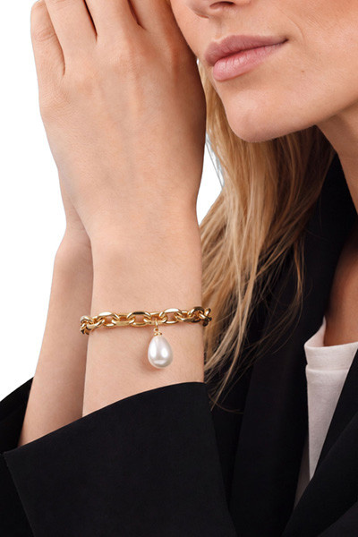 Joop! Armband mit Anhängern, Gold, Unisex - Bild 2