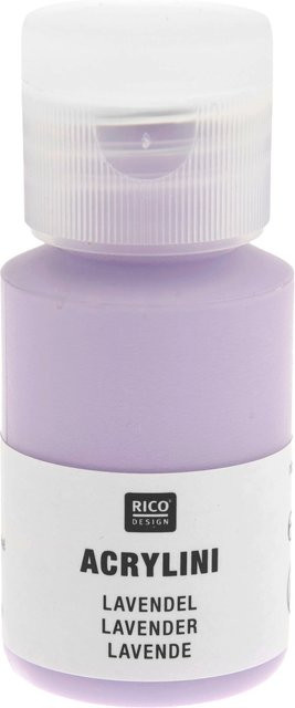 Rico Design Acrylini Acrylfarbe Lavendel (Purple) - Bild 1