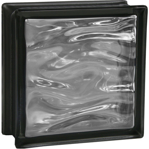 Fuchs Design Glasbaustein in Schwarz und Transparent, B/H: 19 x 19 cm - Bild 2