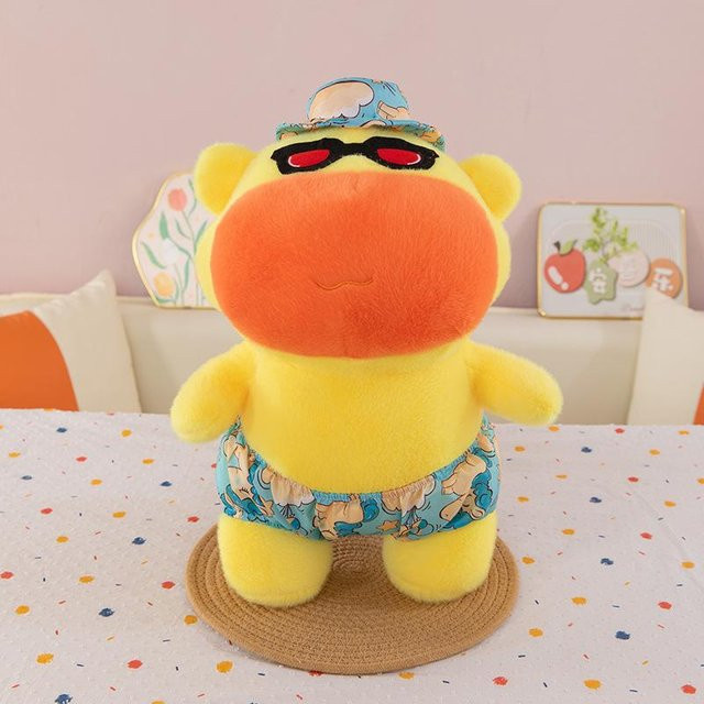 Capybara lulu Plüschtier Puppe, Sonne Strand, 60cm - Bild 1