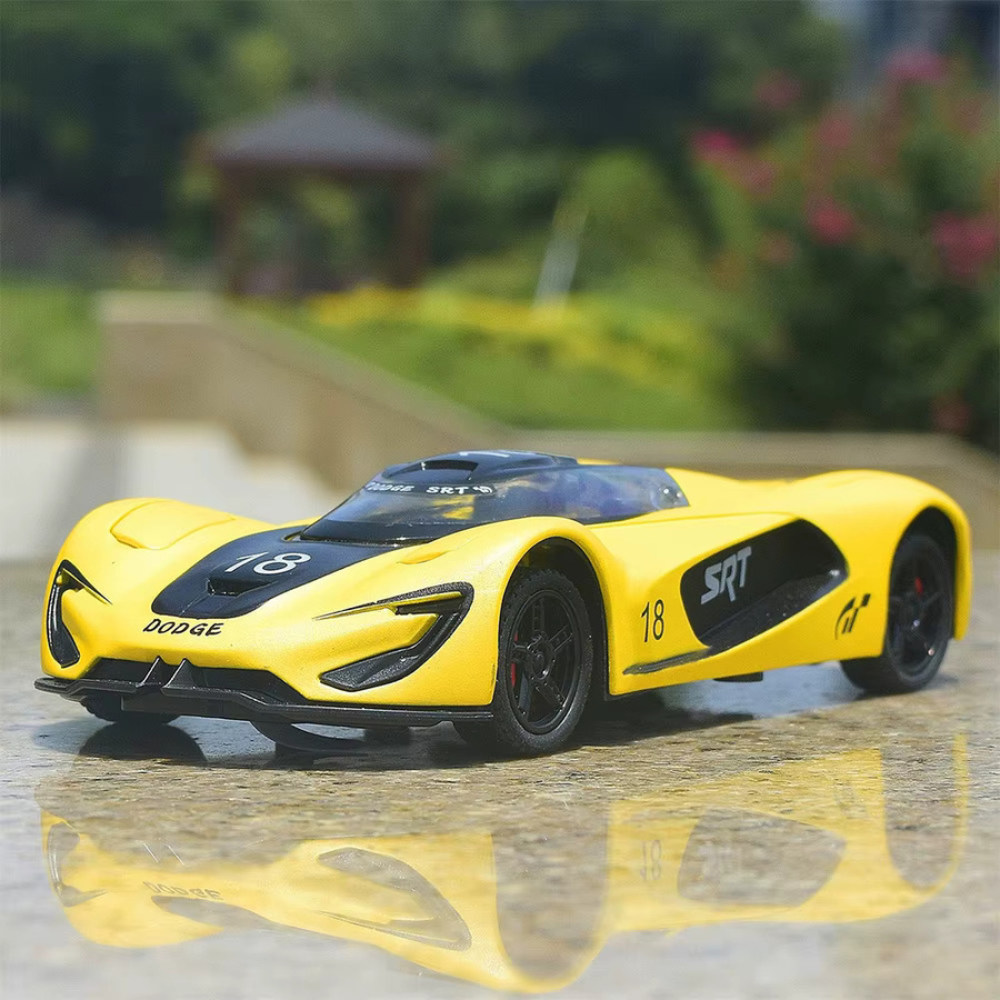 MAKEDA SRT Tomahawk XVGT, Diecast Modell, 1:32, Metall, mit Licht und Sound - Bild 3