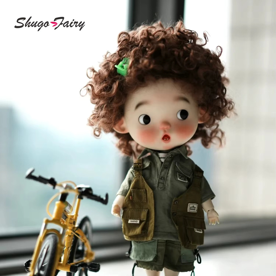 OB11 Wusw 1/6 Bjd-Puppen, Kugelgelenk, NudeDoll NormalSkin, Bunt / Mehrfarbig - Bild 2